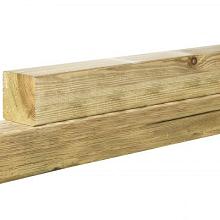 Grenen Paal 8,8x8,8x180cm