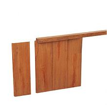 Azobe Damwand geschaafd 3x18,5x300cm