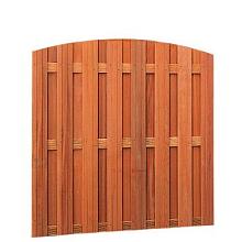 Hardhouten Scherm toog 15-pl. 180x170/180cm