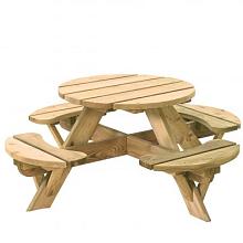 Vuren Junior Picknicktafel Jimmy dsn. 63cm
