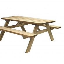 Vuren Picknicktafel Easy 180x70cm