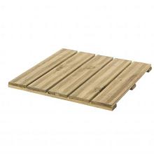 Grenen Tegel reliëf 50x50x1,4cm