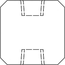 Betowood Betonpaal Grijs tussen 11,5x11,5x277cm