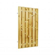 Grenen Poort recht stalen frame 90x180cm