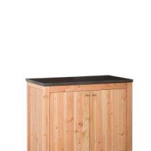 Douglas Dubbele Buitenkeuken 109x90x56cm incl. schap/deuren