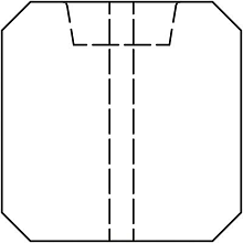 Betonpaal Antraciet eind diamantkop 10x10x280cm t.b.v. motief