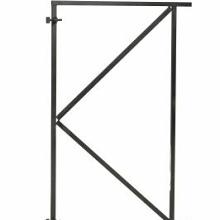 Stalen Poortframe zwart verst. 100x155cm