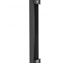 Hillfence Paal 6x4x240cm zwart