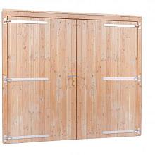 Douglas Dubbele Deur dicht 254x208cm blank *