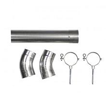 Hemelwaterafvoer verzinkt dsn. 8cm lengte 275cm