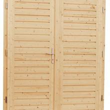 Vuren Deur dubbel dicht 168x201cm blank