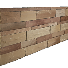 Toscana 10x20x30-55cm -2,2m2 p/ton-