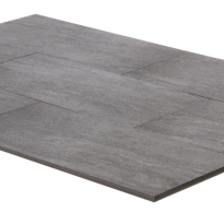 Via Ceramica Rosso Profilo Grigio 40x80x2cm