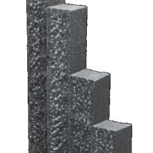 Palissade Via Natura Parma 100x12x12cm