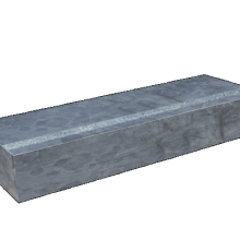 Traptrede Via Natura Cento gezoet antislip 100x35x15cm