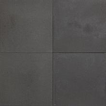 Tuintegel Zwart klein facet 60x60x5cm