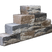 Straight Block Kilimanjaro 35x20x15cm