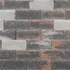 Wallblock Split Grijs 12x12x30cm