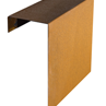 Muurelement Corten overzetstuk 150x30x15,8cm