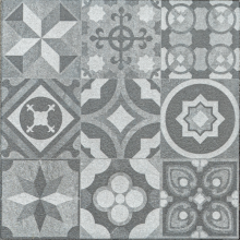 GeoProArte® Mosaic Grey 60x60x4cm