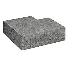 Traptrede Via Natura Carona hoek in/uitw. 100x35x15cm