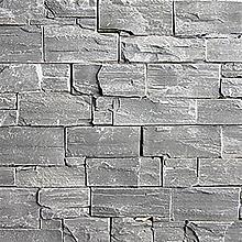 Steenstrip Grey Slate XL 60x15x1-2,5cm