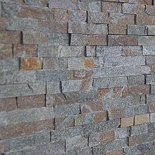 Steenstrip Green Quartzite 60x15x1-2,5cm