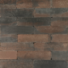 Patioblok Bruin/Zwart getrommeld 15x15x60cm