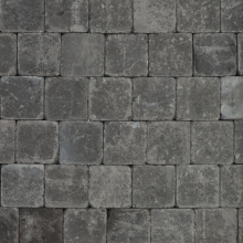 Tambour Antraciet 10x10x6cm