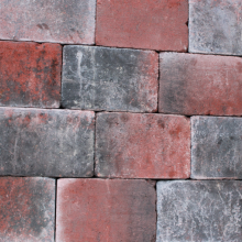 Tambour Rood-zwart 20x30x6cm