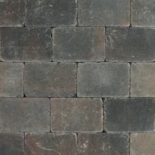 Trommelsteen Bruin-zwart 20x30x6cm