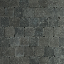 Trommelsteen Antraciet 15x15x6cm