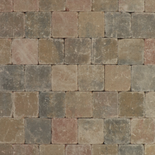 Trommelsteen Brons gen. 15x15x6cm