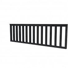 Douglas Hekwerk 228,5x73cm zwart