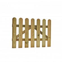 Grenen Rechthekpoort reliëf  100x100cm