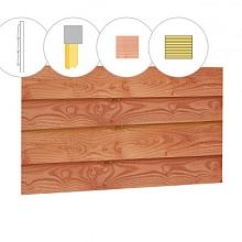 Wand B Zweeds Rabat enkelz. 228,5x232cm blank