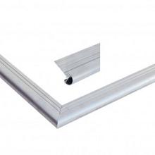 Aluminium Daktrim rond 1250x600cm