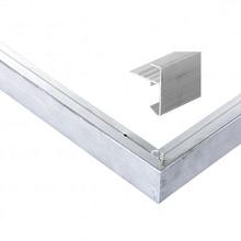 Aluminium Daktrim recht 1250x600cm