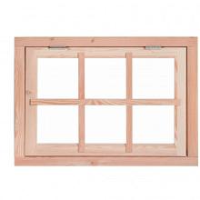 Douglas Uitzetraam 6-ruits 90x71cm geïmpr.