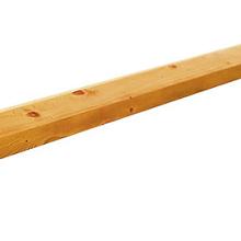 Grenen Afdekregel recht 3,5x8,5x235cm