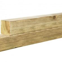 Grenen Paal 8,8x8,8x270cm