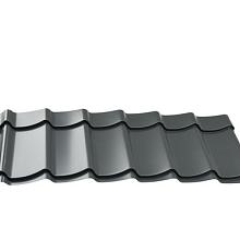 Dakpanpl. t.b.v. Douglas kapschuur Comfort 405x320cm antraciet (16m2)