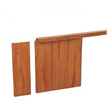 Azobe Damwand geschaafd 3x18,5x200cm