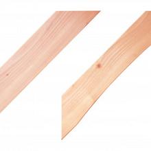 Douglas Schoor gebogen 6x14x77cm blank