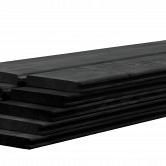 Betowood Douglas schermvulling 187x224cm zwart geimpr.