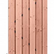 Douglas Poort 16mm zwart stalen frame 100x190cm blank