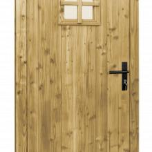 Douglas Deur enkel 1-ruits 90x201cm linksdr. groen