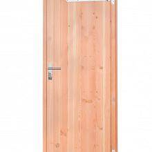 Douglas Deur enkel dicht 90x201cm verzinkte hengen / RVS beslag, rechtsdr.