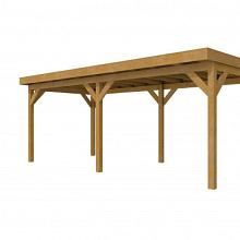 Douglasvision buitenverblijf Comfort 600 x 270 cm, groen geïmpregneerd.