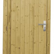 Vuren Deur enkel dicht 90x201cm linksdr. groen